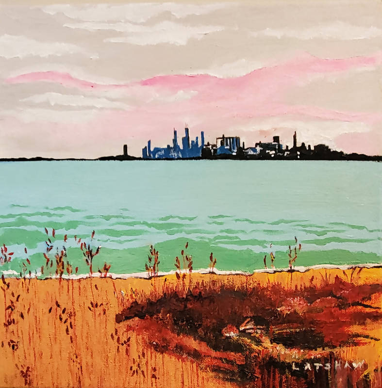 SERIES #7, Chicago Skyline #5: Reeds