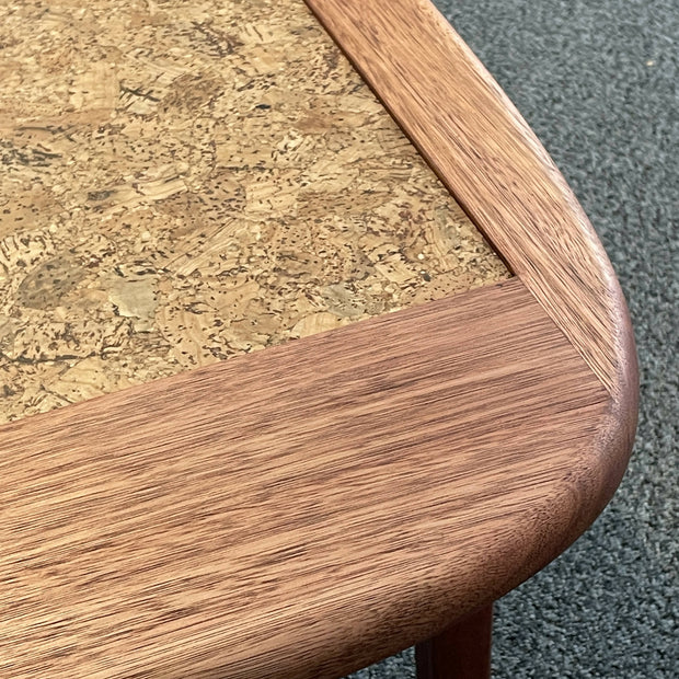 46" Surf Board Coffee Table in Cherry with Cork Top
