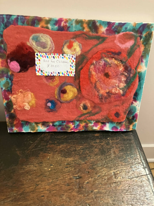 Felted tapestry