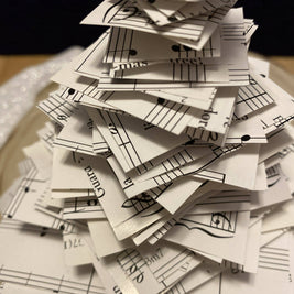 Book Page Christmas Trees