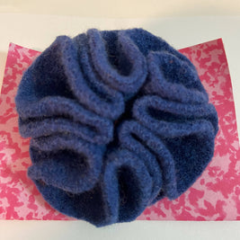 Repurposed Sweater Felted Wool Flower Brooch Pin