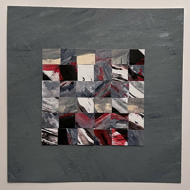 Paper Quilt Gray and Black
