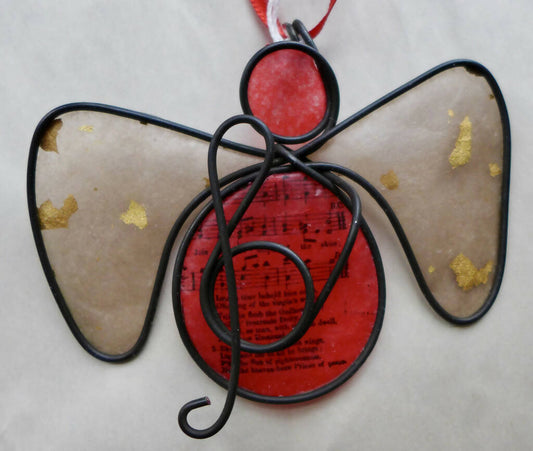 Hark The Herald Angels Sing - Angel Ornament