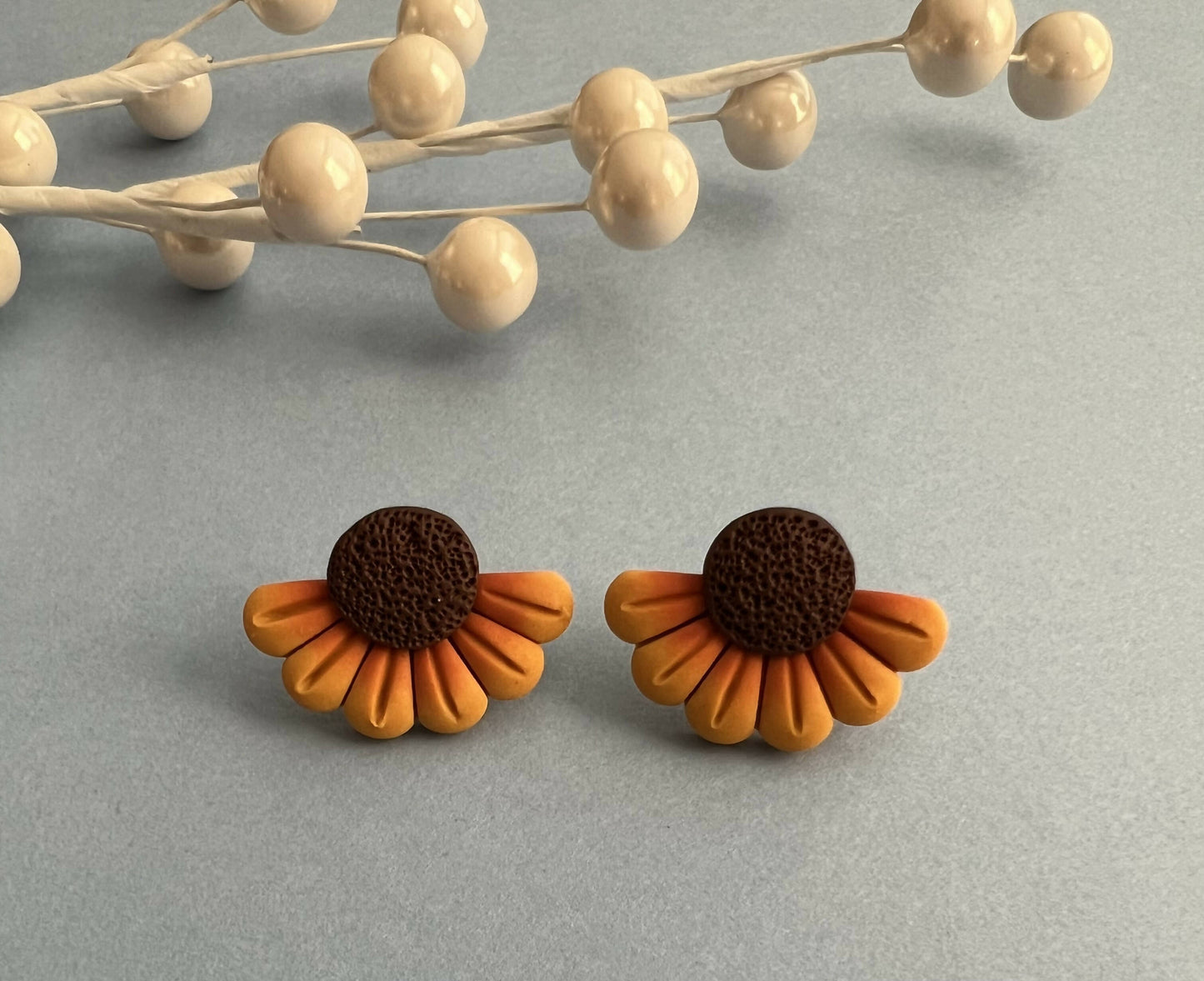 Sunflower Stud Earrings