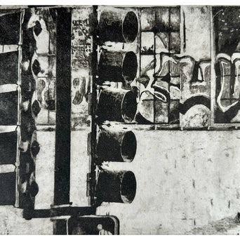 Ashland Ave. Chicago. Photogravure Print