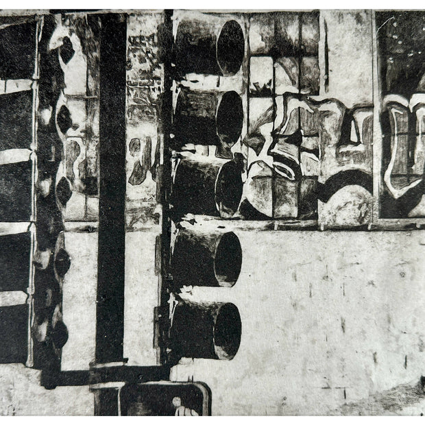 Ashland Ave. Chicago. Photogravure Print
