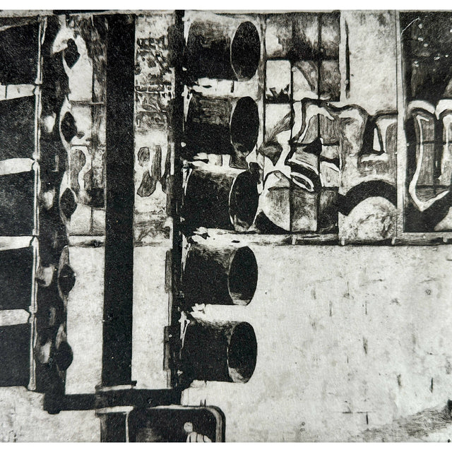 Ashland Ave. Chicago. Photogravure Print