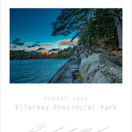 Sweetwater Seas Fine Art Poster - Lake Huron, Kilarney Provincial Park, Lake George