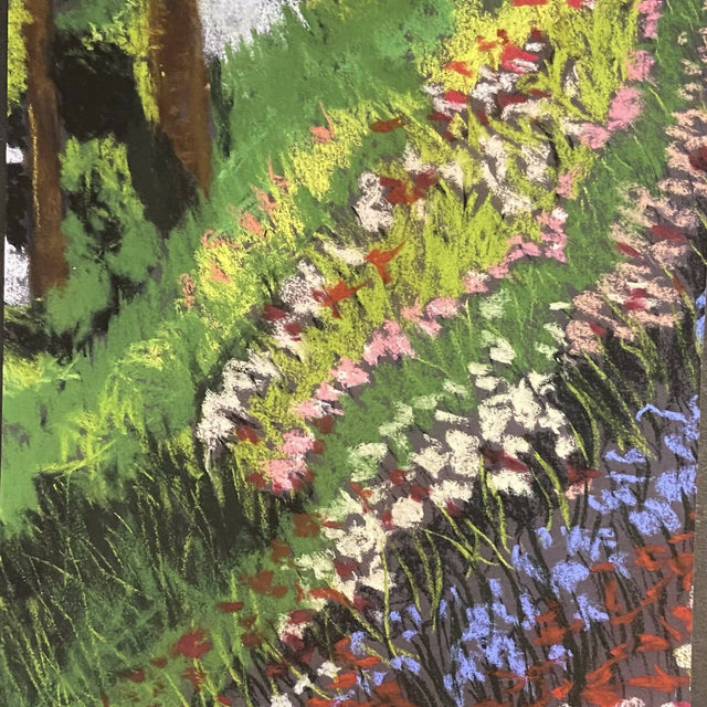 Mindfulness I, PASTEL PAINTING (framed)