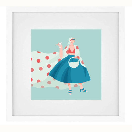 Happy Hour (framed art print)