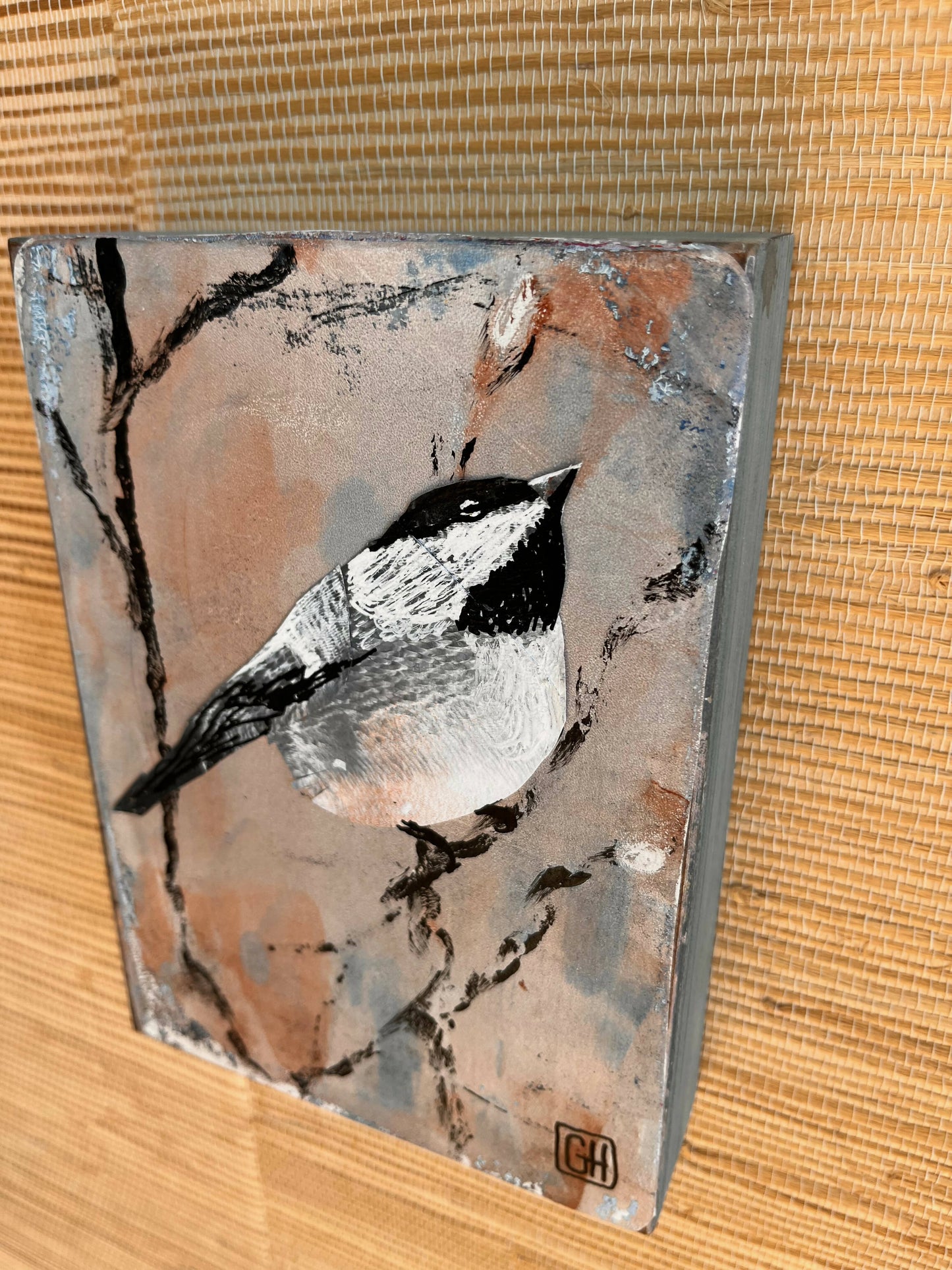 Black-capped Chickadee Collage