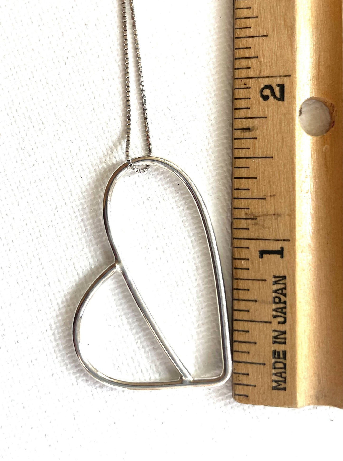 Heart pendant SS