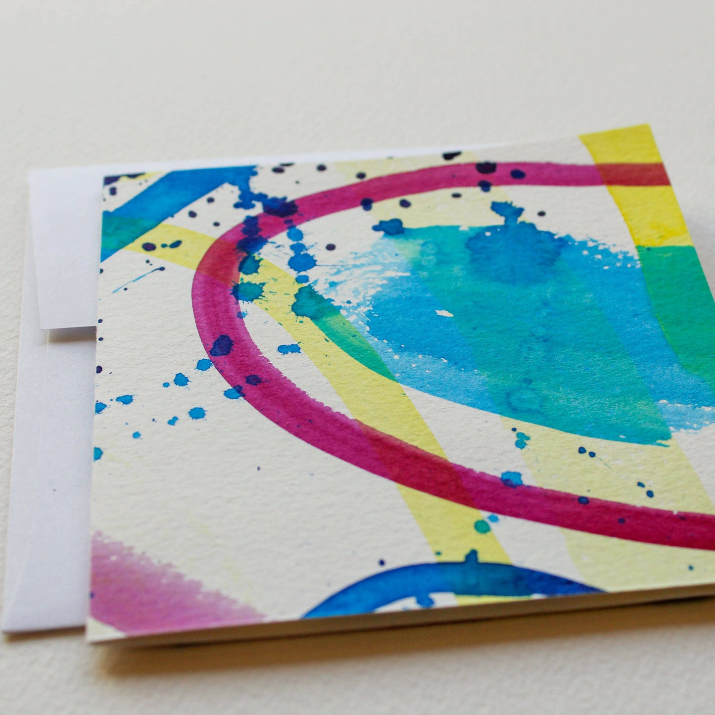 Hand-painted Greeting Card