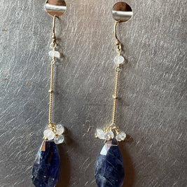 Adorned earring - gold