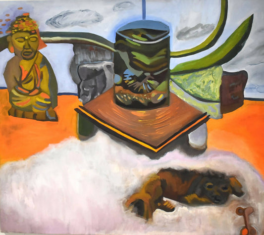 Meditation Corner, Home (40x48")