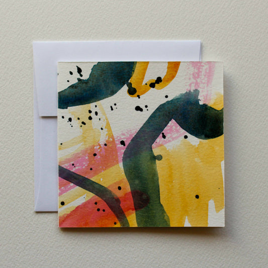 Hand-painted greeting card #5