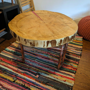 Cherry Cookie & Copper Pipe Coffee Table