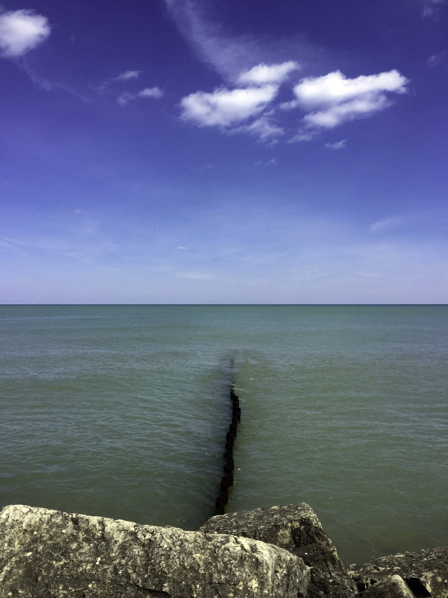 Tear in the Fabric, Lake Michigan, Evanston