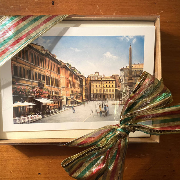 Views of Italy - City scenes - notecard set