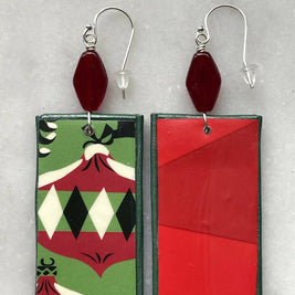 Re*Brew Statement Earrings / Holiday Dangle