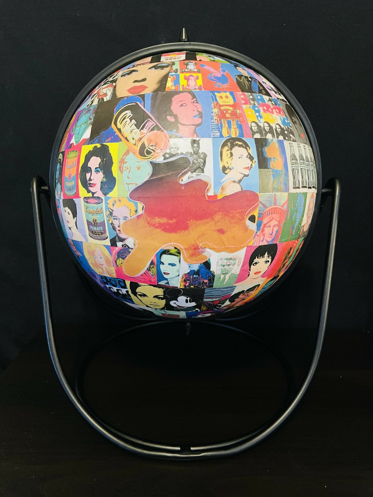 Warhol's World 10" Pivot Globe