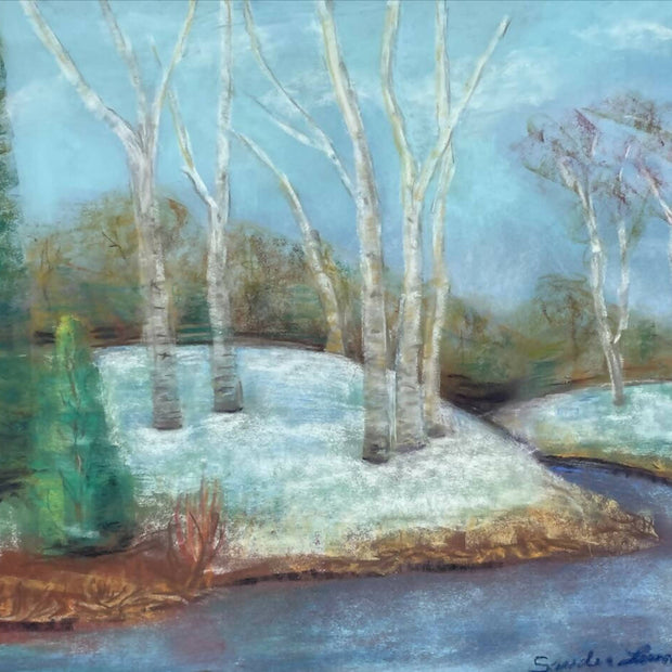 Birches on Spider Island