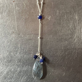 Adorned necklace - silver ADNKS