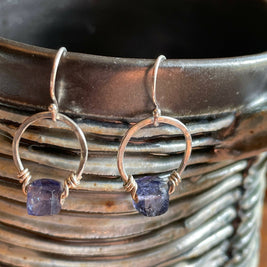 Get lucky Earring- Silver - GLERS