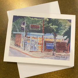 Evanston merchants note cards