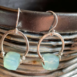 Get lucky Earring- Silver - GLERS
