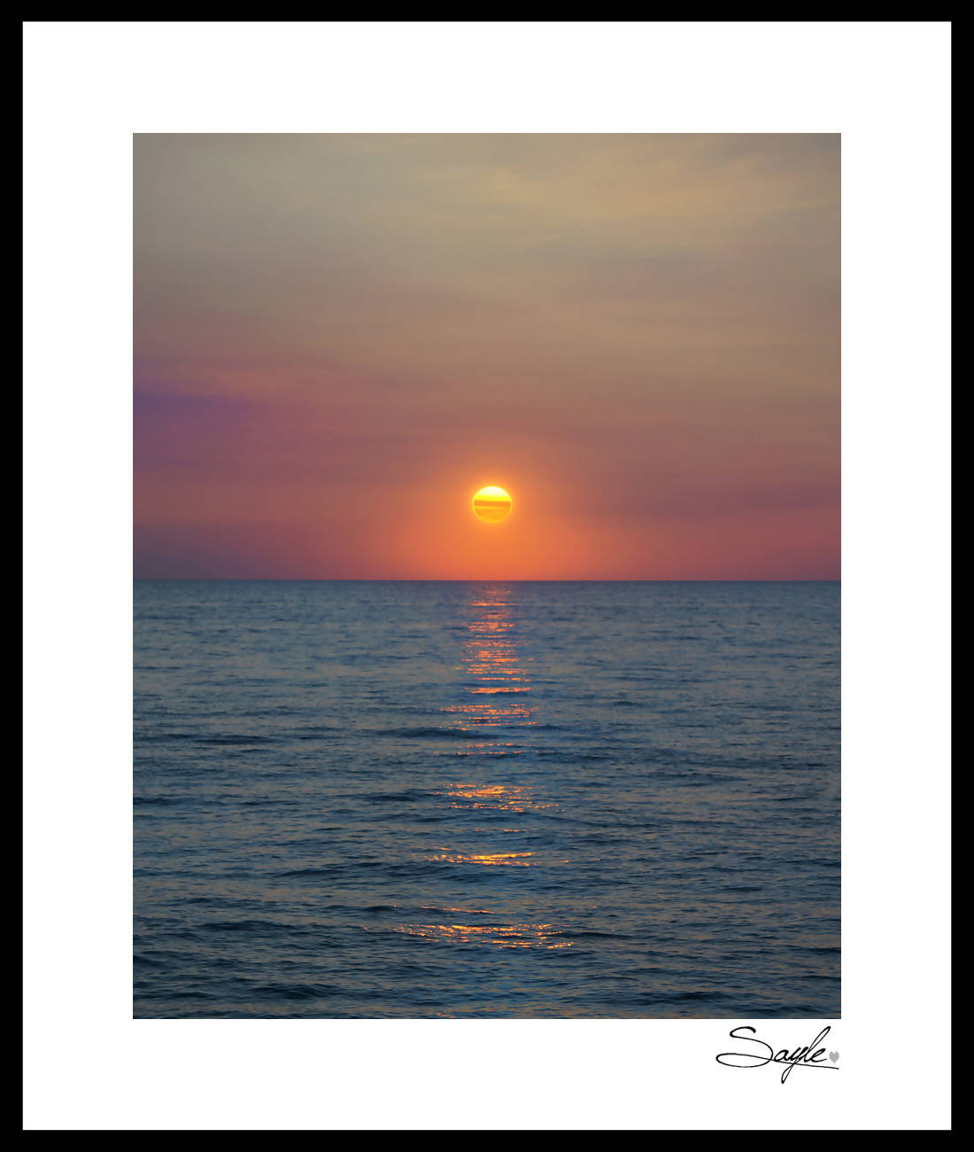 Lake Michigan Sunrise 2 Fine Art Photograph