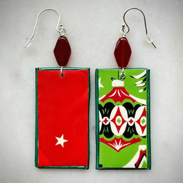 Re*Brew Statement Earrings / Holiday Dangle