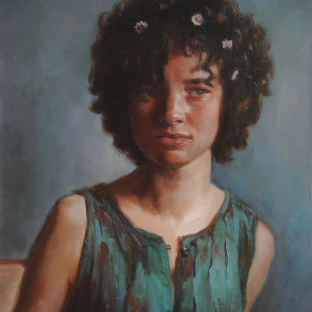 Grace in Blue and Green