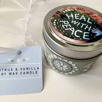 Heal with Peace 4.6 oz. Soy Wax Candles