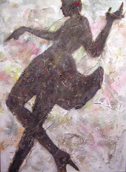 "SHE JUST WANTS TO DANCE" 30"X40"