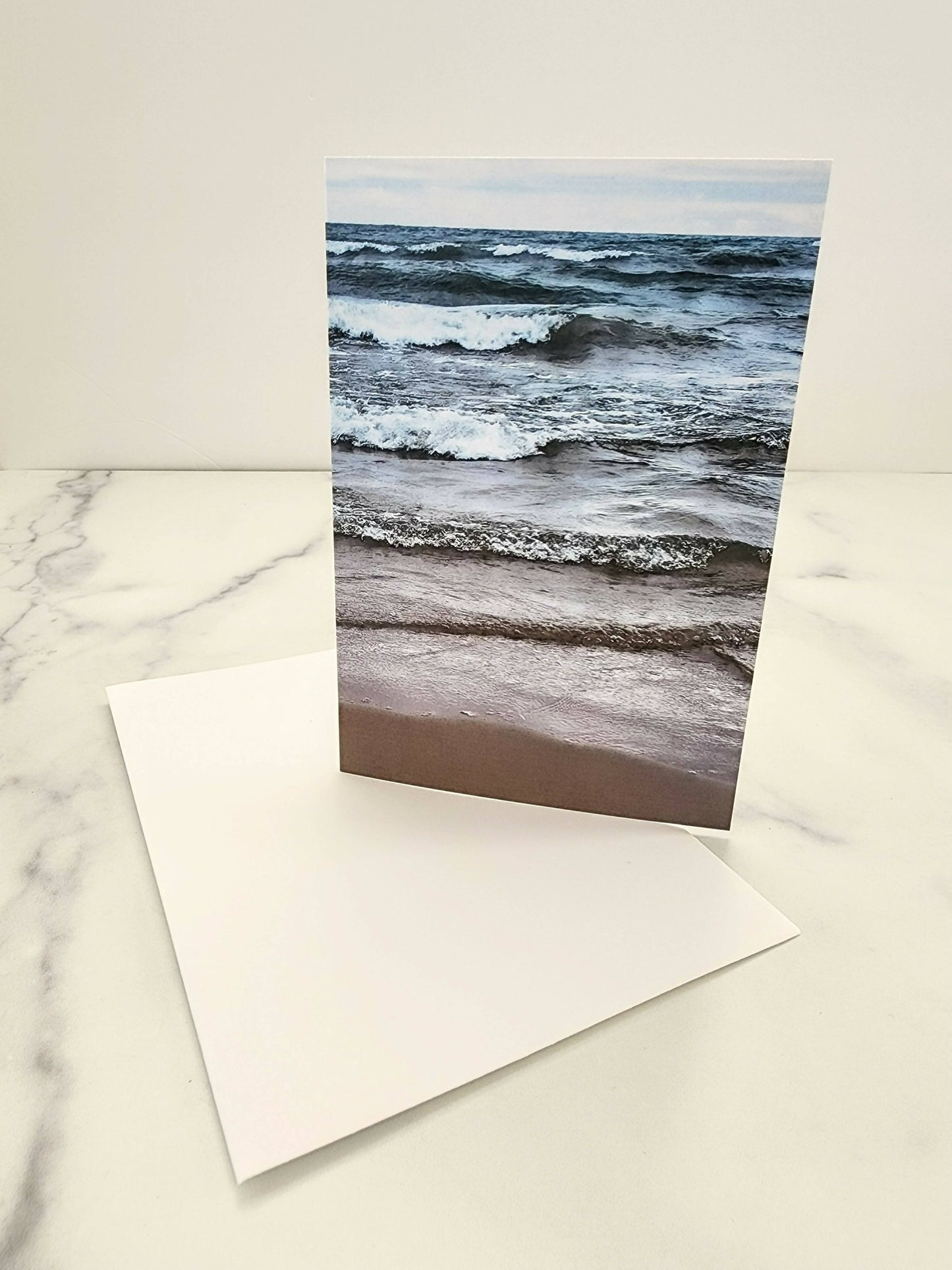 "Layers of Lake Michigan" - 4" x 6" Fine Art Greeting Card