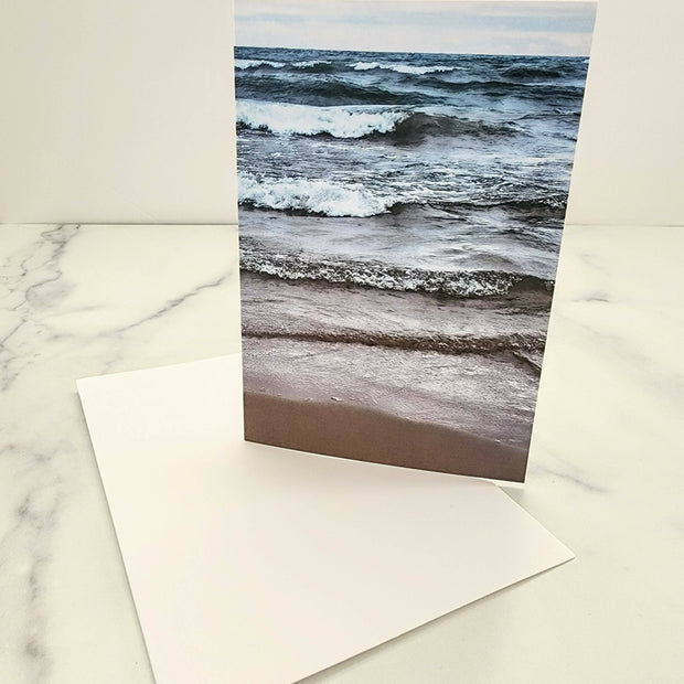"Layers of Lake Michigan" - 4" x 6" Fine Art Greeting Card