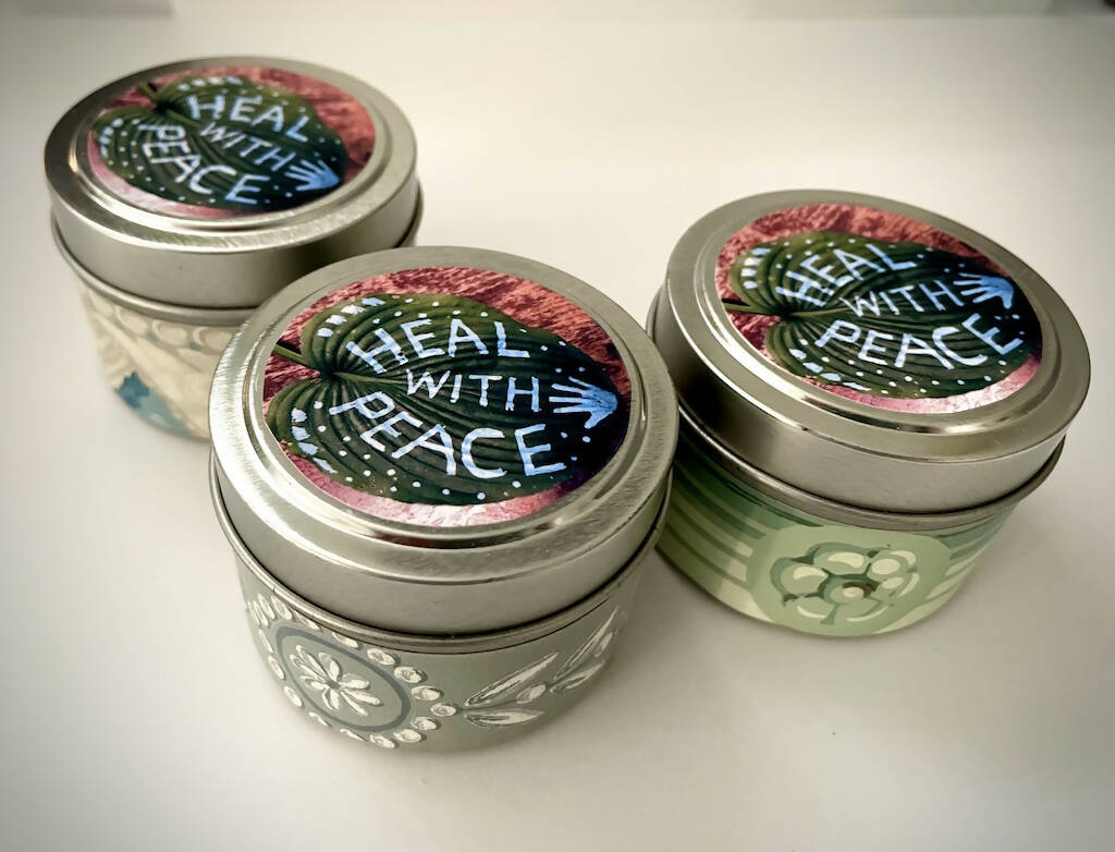 Heal with Peace 4.6 oz. Soy Wax Candles