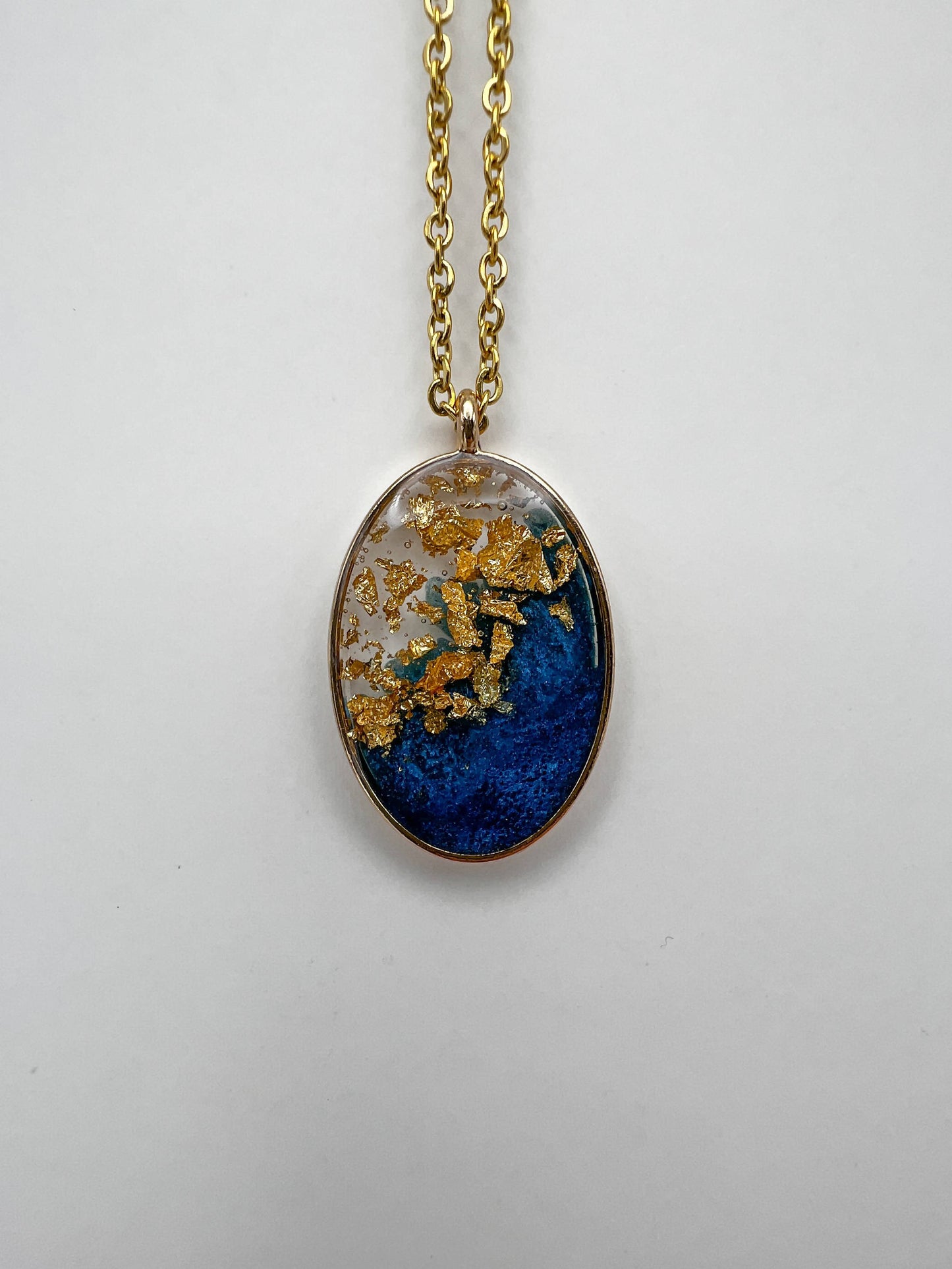 Pendant Necklaces [Navy & Gold Series]