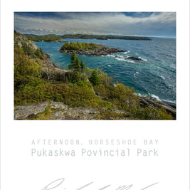 Sweetwater Seas Fine Art Poster - Lake Superior, Pukaskawa Provincial Park