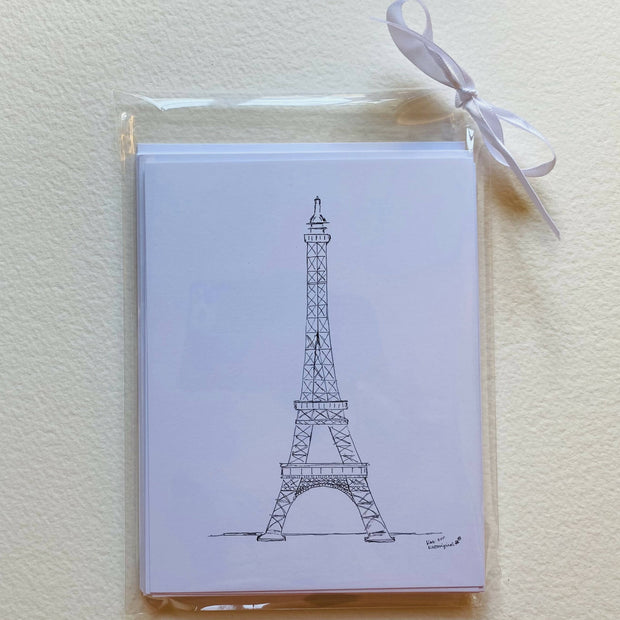 Large Notecards "La Tour Eiffel" by Katherine Orr