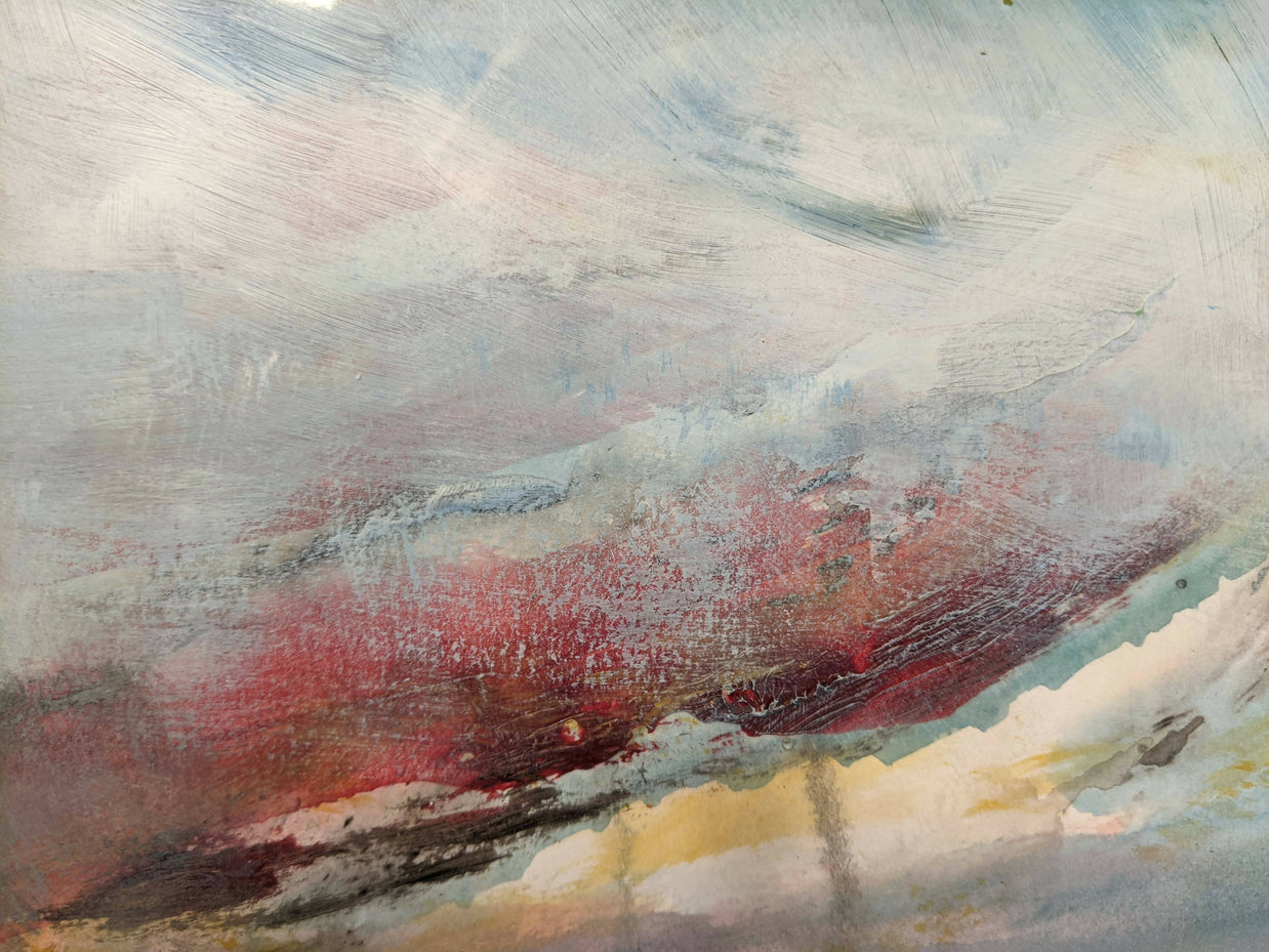 Stormy Day Acrylic, 11x14, Framed