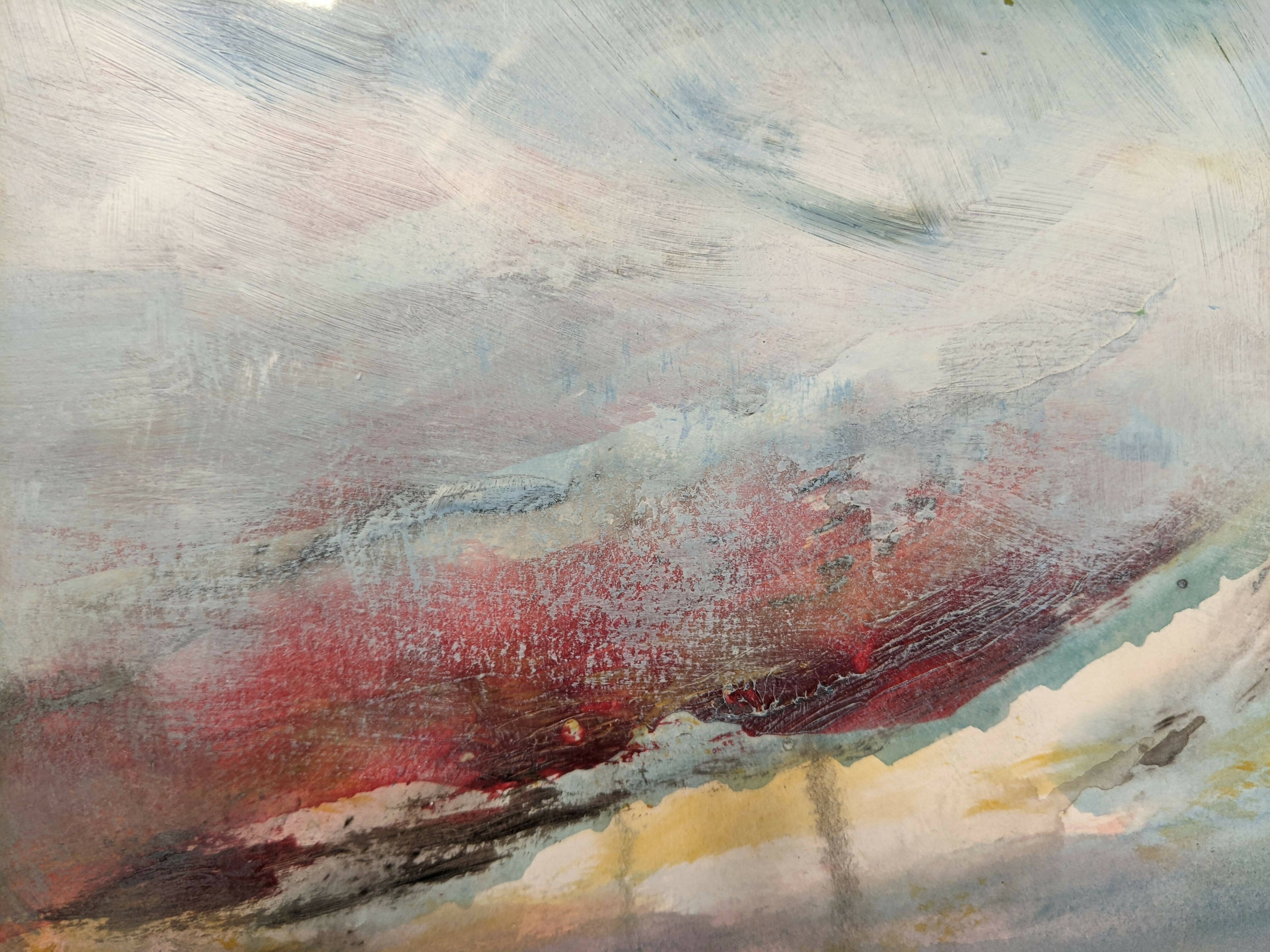 Stormy Day Acrylic, 11x14, Framed