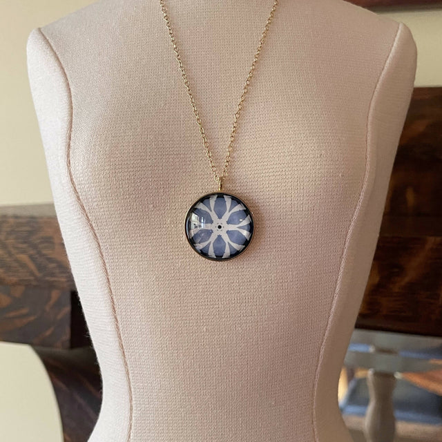 Summer Storm over Lake Michigan Necklace