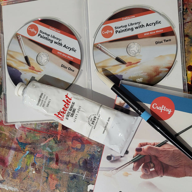 ACRYLIC PAINTING DVD