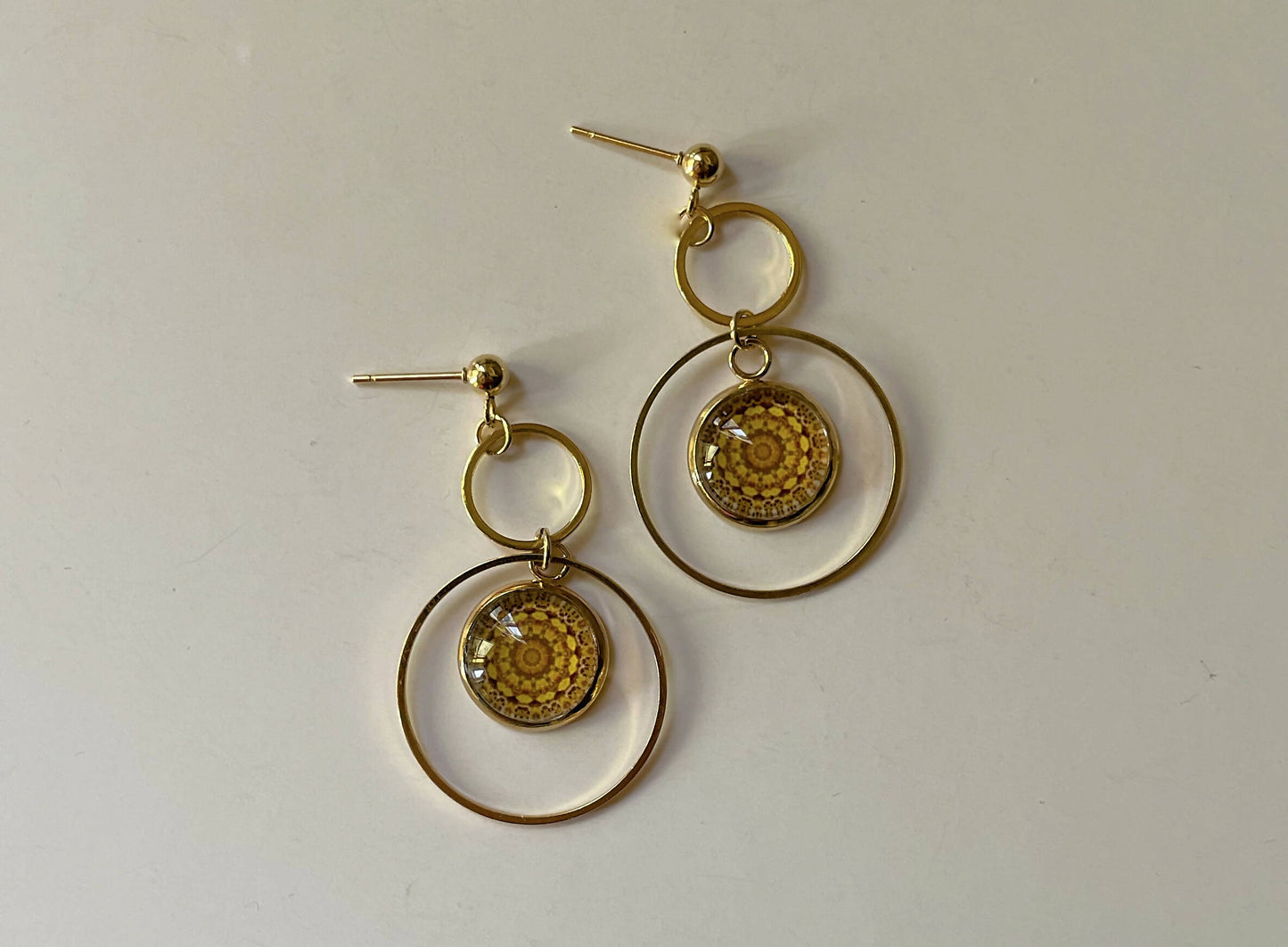 Chicago Cultural Center Dangle Earrings