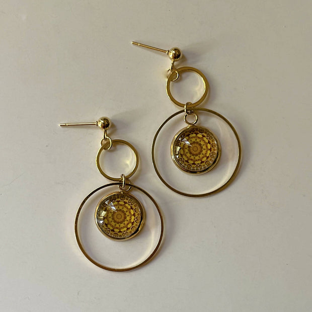 Chicago Cultural Center Dangle Earrings