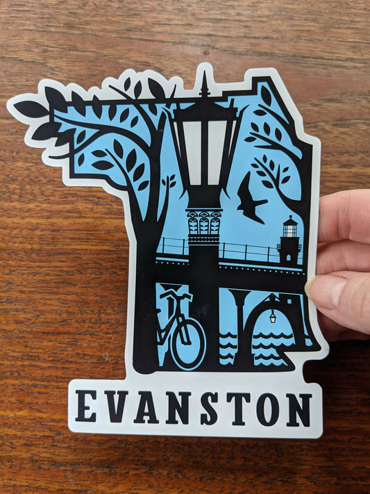 Evanston Logo Magnet