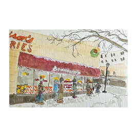 Evanston merchants note cards