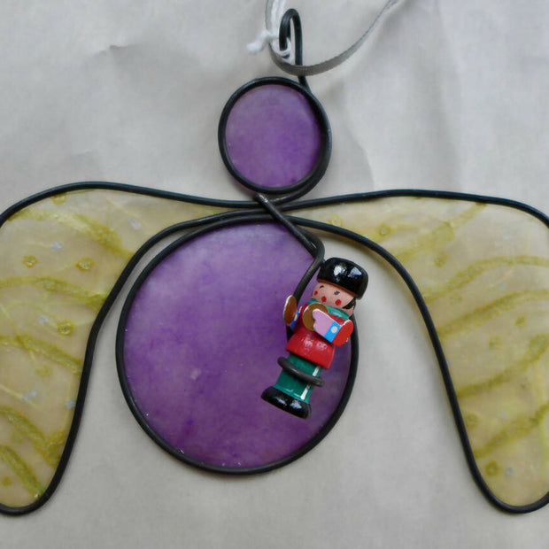 Toy Soldier Angel Ornament
